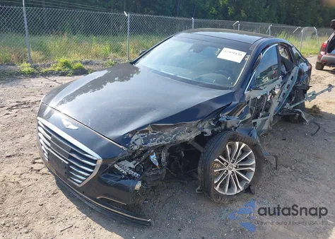 2015 Hyundai Genesis 3.8 z USA, uszkodzony, nr VIN KMHGN4JEXFU055957